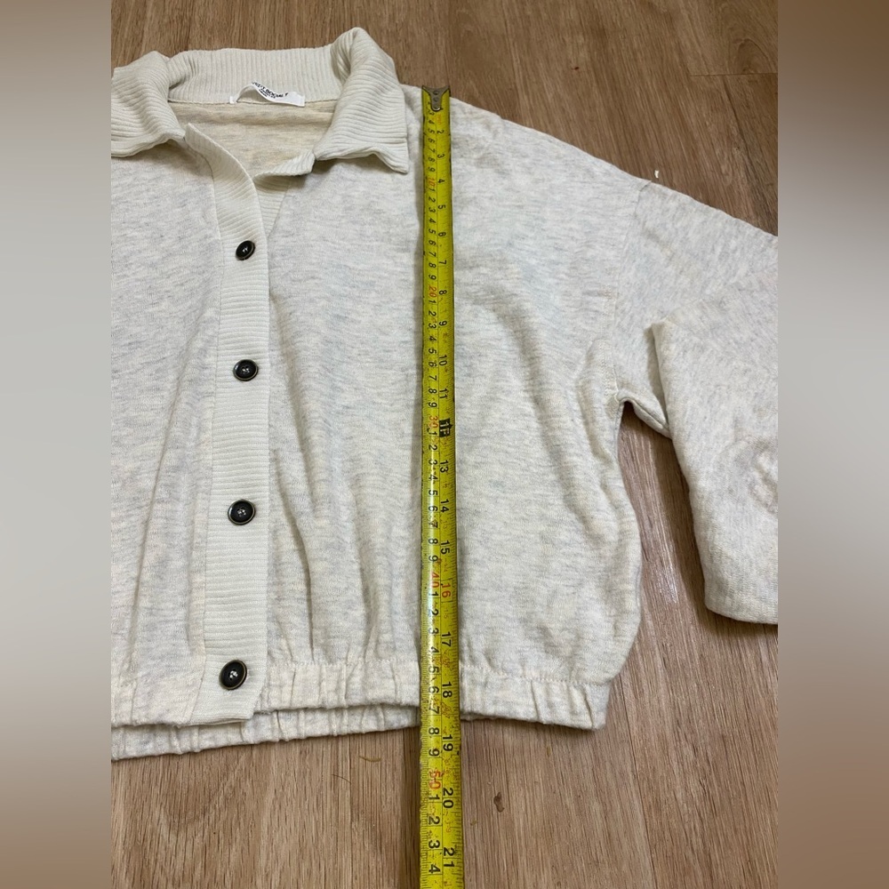Project Social T Cream Ribbed Sweater - Picture 5 of 8